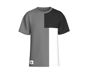 Men Crewneck Colour Block T-shirt | Marvelous / Clo3d / obj / fbx