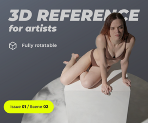 3D Reference for Artists - Issue 01 / Scene 02