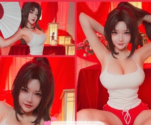 [PhoneSet] - 🪭 Mai Shiranui workout outfit
