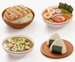 Japanese Food Set
