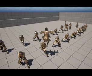 Ancient Female General Golden Armor - UE5 ready - Sword 古代女将军陈丽君（金鳞甲）- 适配UE5骨骼 - 含刀术动作集