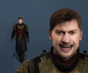 Kingslayer Jaime Lannister High-Fidelity Model Game of Thrones UE5 Rigged 弑君者詹姆·兰尼斯特3D模型 权力的游戏 表情动画