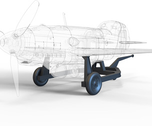 Hütter Hü 136 Stubo – 3D Printable Takeoff Trolley