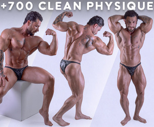 +700 Clean Physique Image References - Vol 53