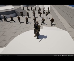 UE5 Project Jaime Lannister Playable Character Blueprint Ready 弑君者 詹姆·兰尼斯特 可操作角色演示