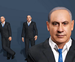 Realistic Benjamin Netanyahu 3D Model - Fully Rigged (Body & Face) | UE Compatible 以色列总理内塔尼亚胡