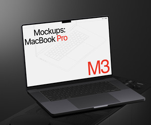 iPad Pro M3 Mockup PSD Template, Professional High-Tech Vertical Tablet Display Scene