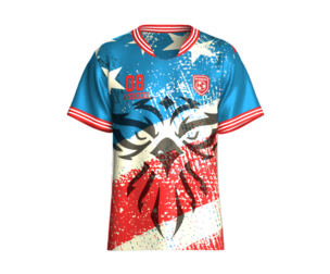 Men USA Eagle Soccer Jersey Player-08 | Marvelous / Clo3d / obj / fbx