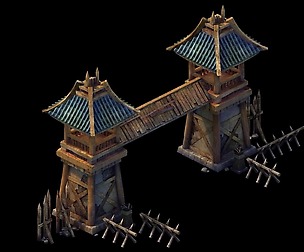 Desert Gobi - Cottage Gate 01