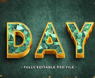 Hard PSD Fully Editable Text Effect. Layer Style PSD Mockup Template