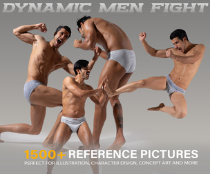 1500+ Men Fight Poses Reference Pictures.no ai