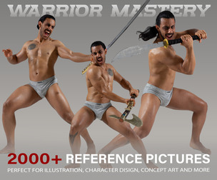 2000+ Warrior Mastery Poses Reference Pictures . no ai