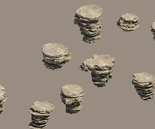 Mountain wall - stone