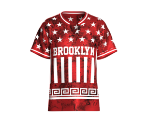 Men USA Brooklyn Stars And Stripes Sports Jersey | Marvelous / Clo3d / obj / fbx