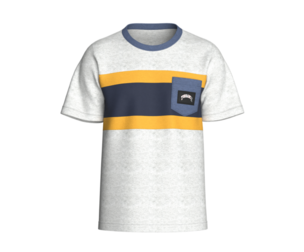 Men Color Block Striped T-Shirt Melange | Marvelous / Clo3d / obj / fbx