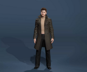 Realistic Stylish Young Male - Advanced Body Face Rig UE5.7 ready写实男性模特 欧美帅哥维密超模
