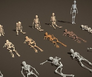 Props Pack - Human Skeleton