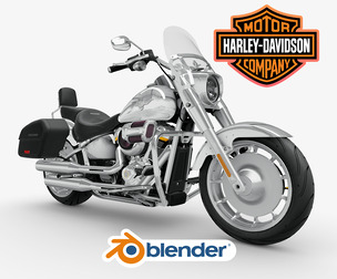 2025 Harley Davidson Fat Boy Gray Ghost Custom Motorcycle
