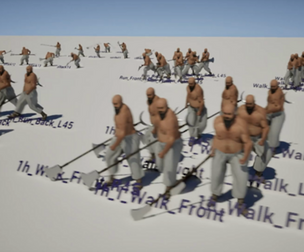 Playable Realistic Warrior Monk (Lu Zhishen) for UE5 - Full Long-Weapon Animation Set | UE 5.7 Ready