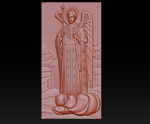 Saint Raphael Archangel Relief