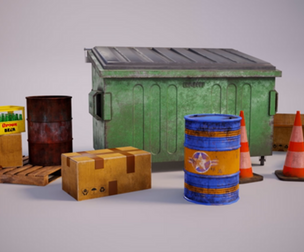 SP Urban Props Asset Pack