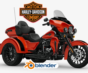2025 Harley Davidson Tri Glide Ultra Motorcycle Trike