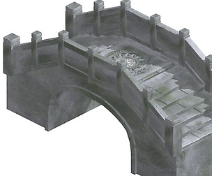 Stone arch bridge