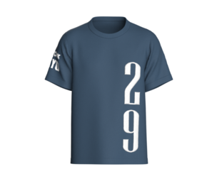 Men Printed Sleeve T-Shirt With 29  Mash | Marvelous / Clo3d / obj / fbx