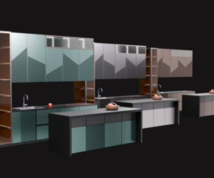Modern kitchen 3D model