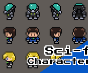 Sci‑Fi Units – 16x16 Top‑Down Animated Pixel Art Pack