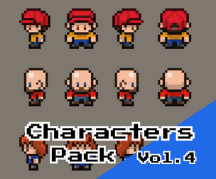 Modern Citizens Vol. 4 – 16x16 Top‑Down Pixel Art NPCs (Animated)