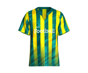 Men Brazil Fan Soccer Jersey | Marvelous / Clo3d / obj / fbx