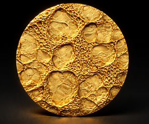 Organic Abstract Texture Relief 3D Model for CNC