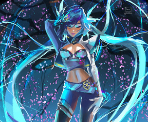 Luna Snow Plasma Pulse from Marvel Rivals.