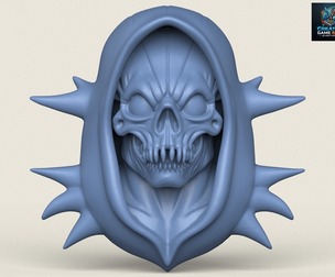 Horror Skull Print Ready 3D Model