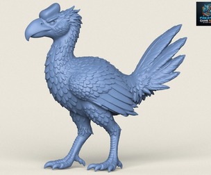 Dinosaur Bird Print Ready 3D Model