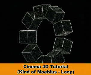 Creating a Seamless Möbius-Style Loop with Subtle Sparkle Materials in Cinema 4D