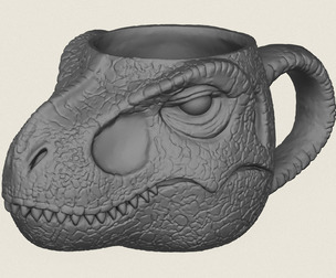 Dinosaur Milk Coffee Mug