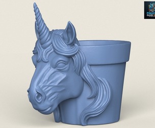 Unicorn Horse Plant Pot