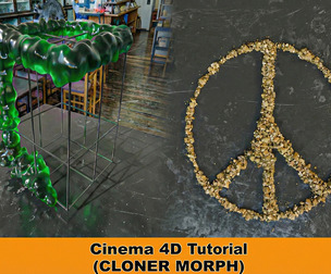 Morphing with Cloner in Cinema 4D