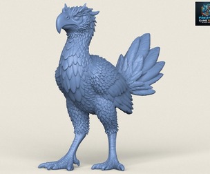 Dinosaur Monster Bird Print Ready 3D Model