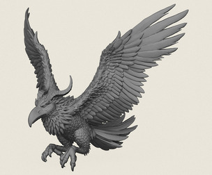 Attacking Monster Bird