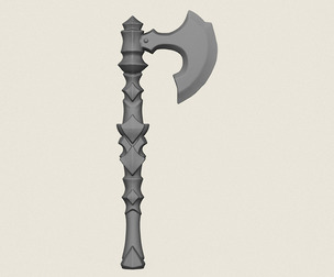 Fantasy Warrior Axe