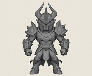 Knight Warrior Character