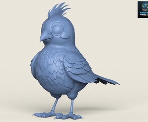 Bird Print Ready 3D Model