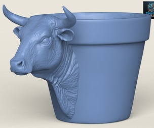 Bull Head Planter