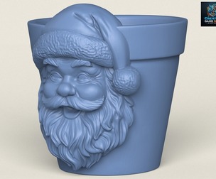Santa Claus Face Planter