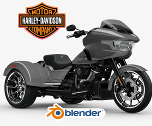 2026 Harley Davidson Road Glide FLTRT Trike Motorcycle Bike