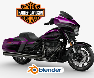 2025 Harley Davidson CVO Street Glide Motorcycle Bike