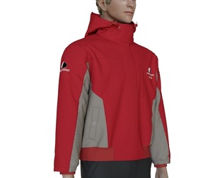 Style3D Hooded Shell Jacket